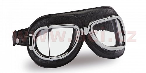 Vintage brýle 513, CLIMAX (černé/chrom, skla čirá)